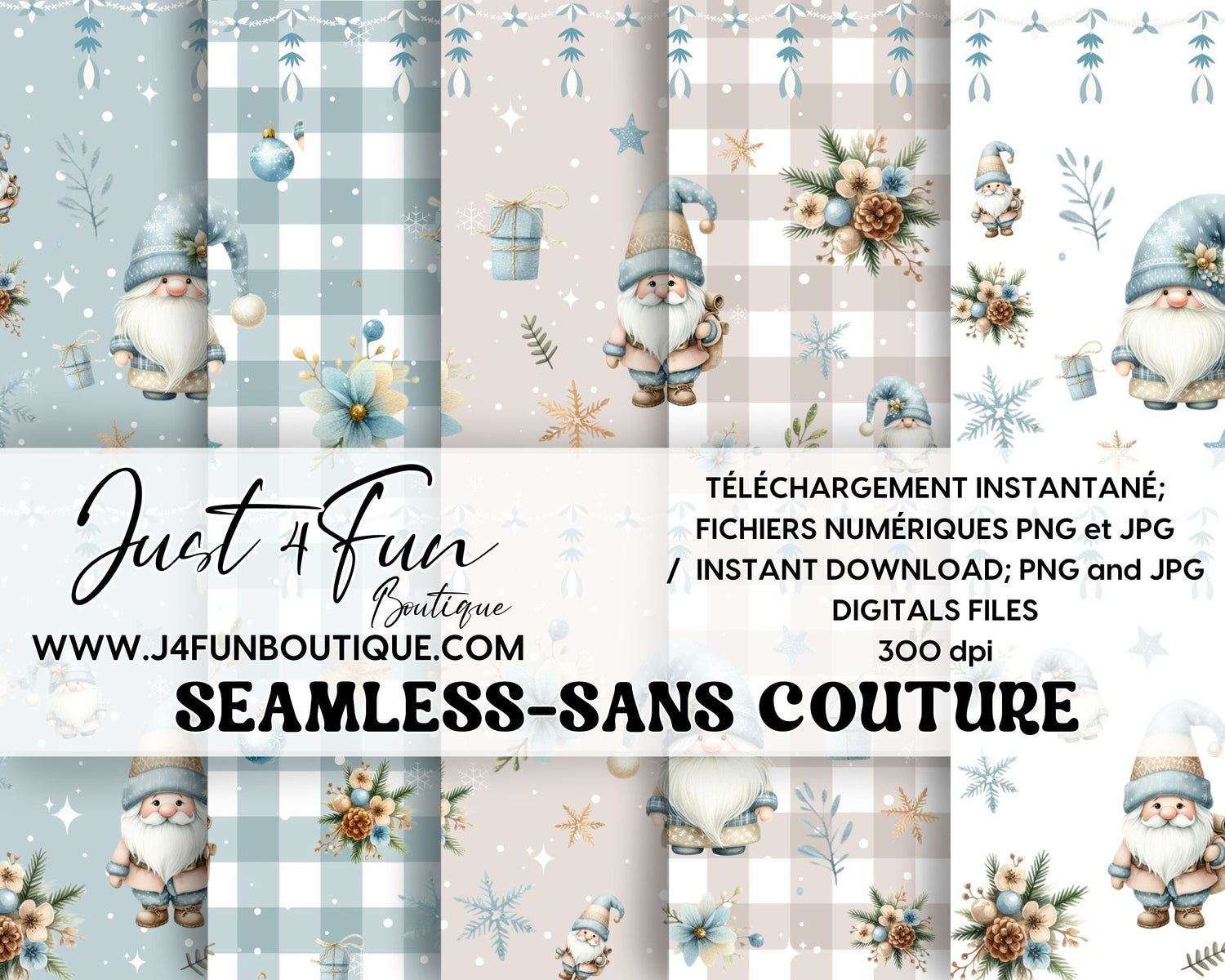 Fichiers numériques sans couture (Seamless)