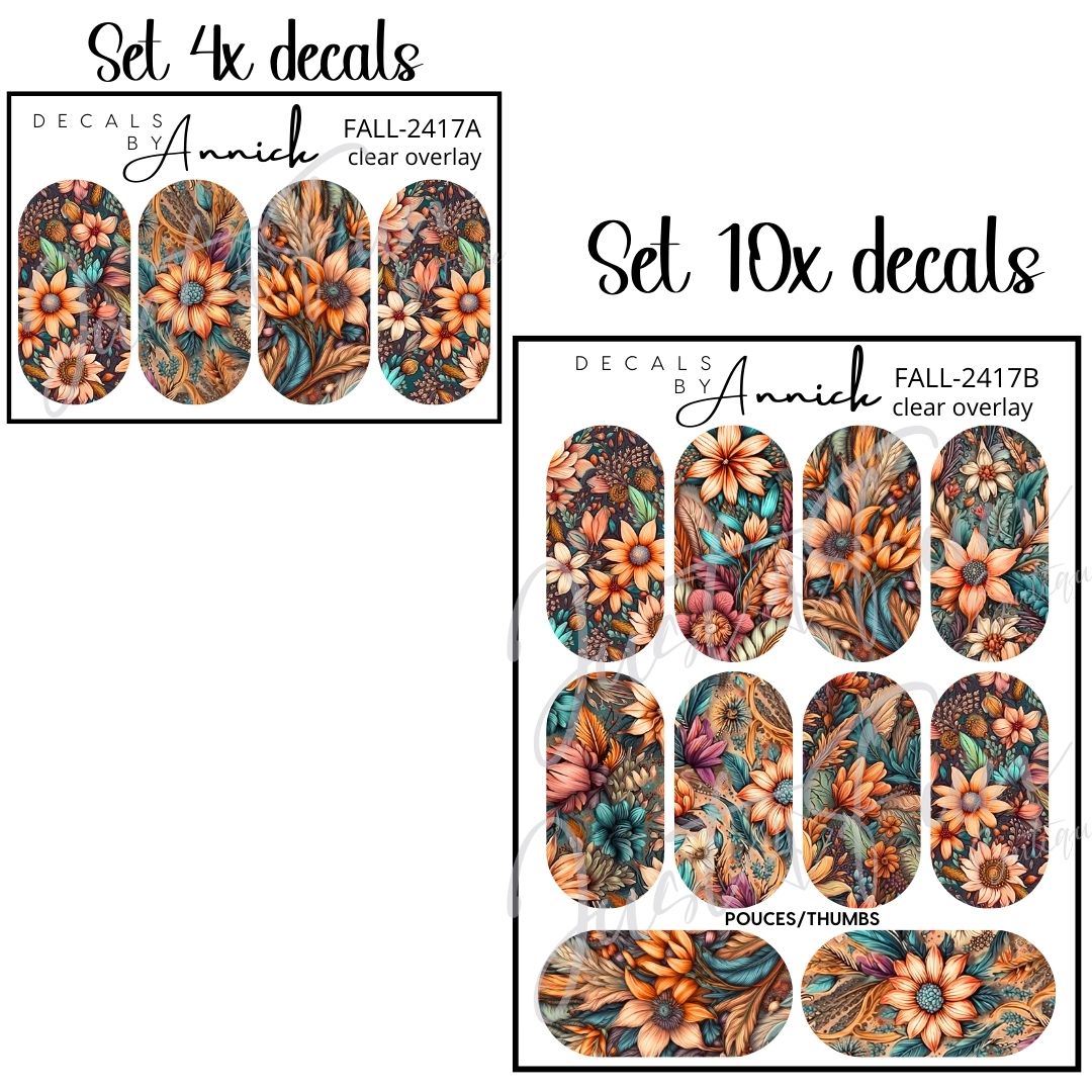 Waterslide decals for nails www.annickco.ca