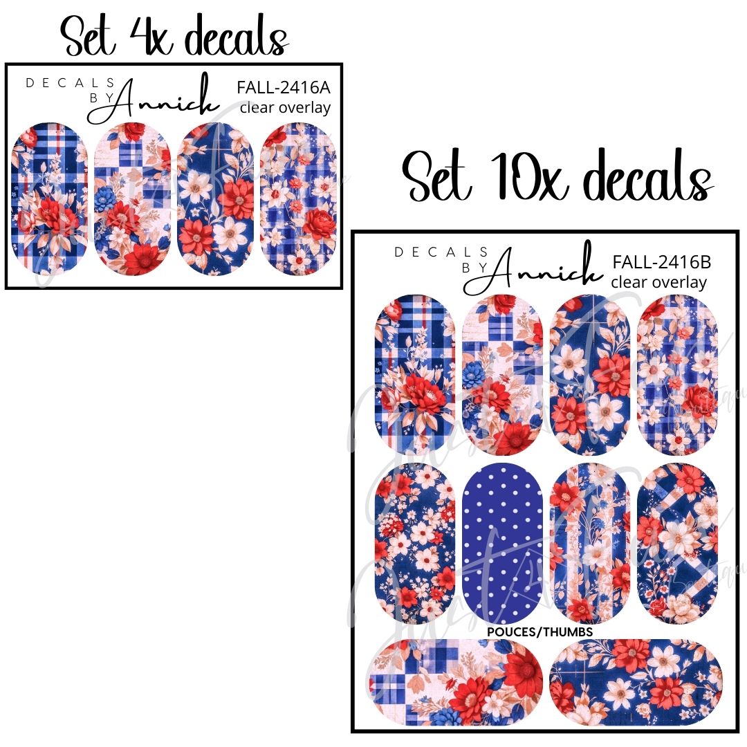 Waterslide decals for nails www.annickco.ca