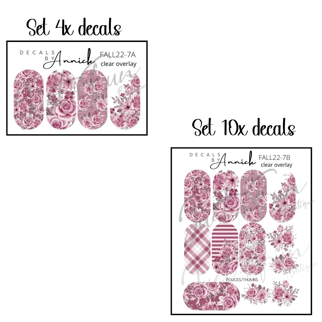 Fall decals for nails www.annickco.ca