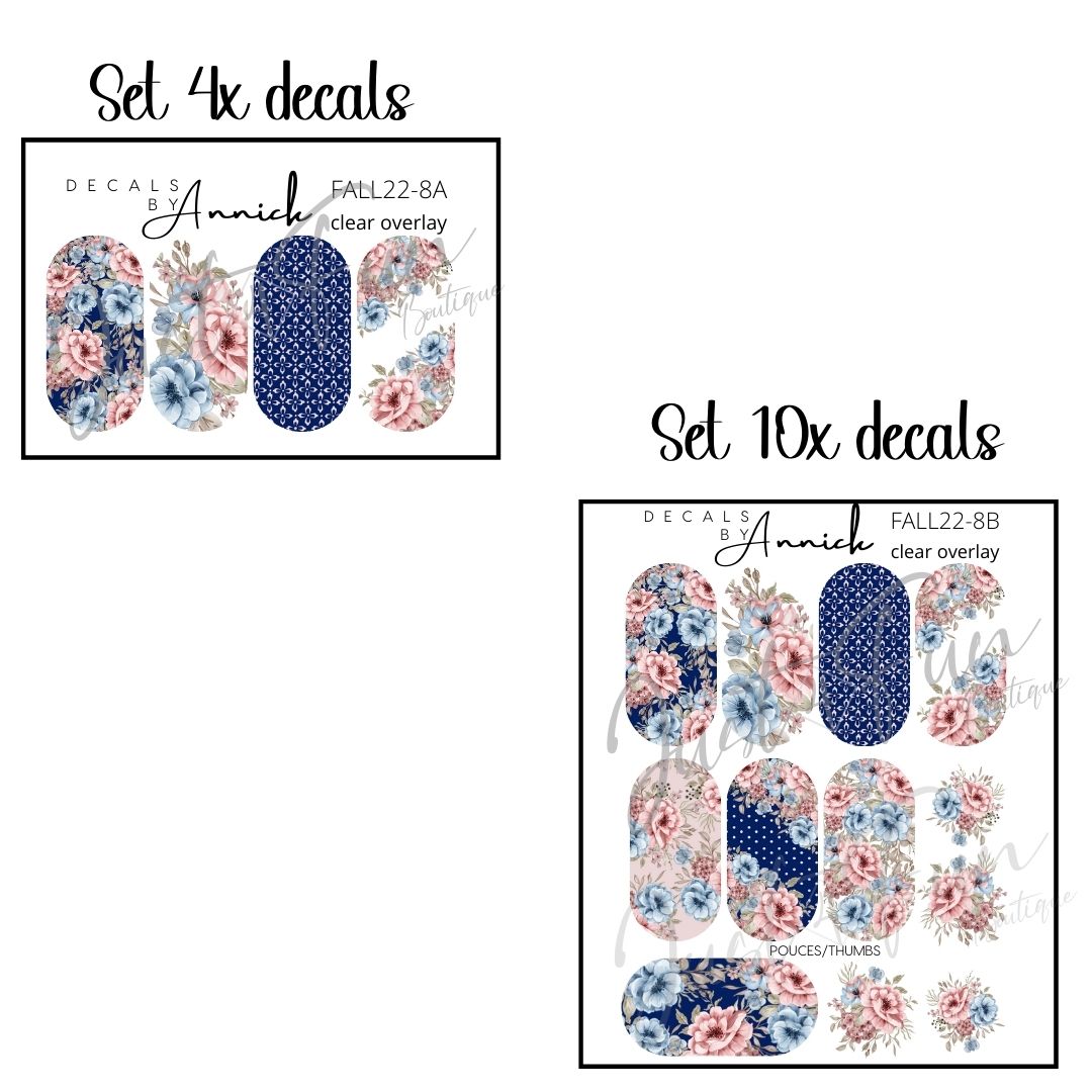 Fall decals for nails www.annickco.ca