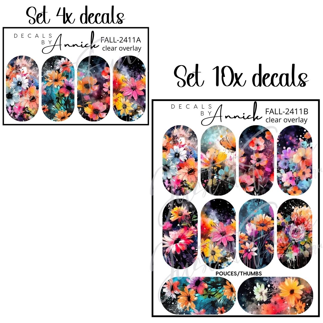 Waterslide decals for nails www.annickco.ca