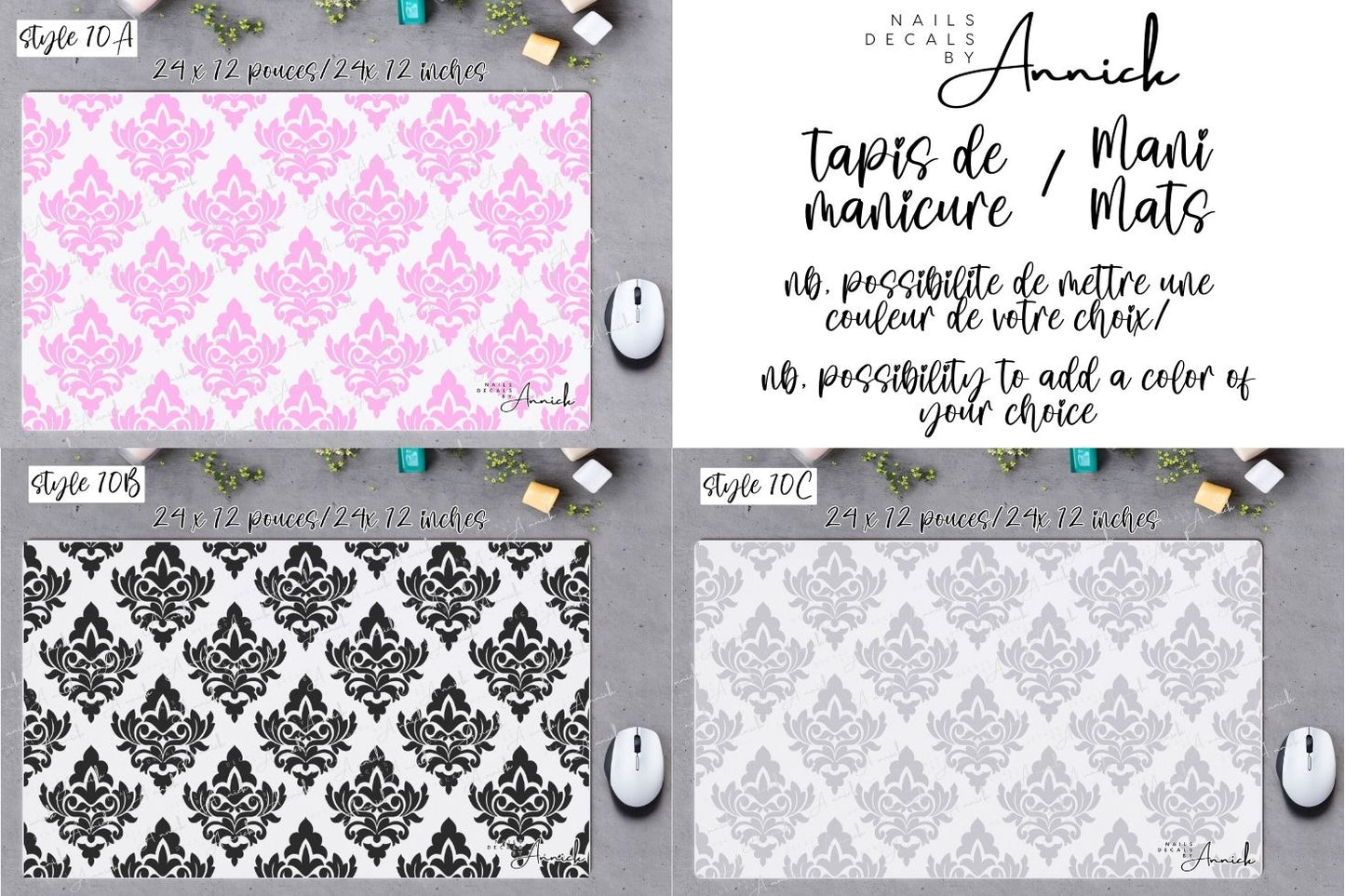 nails mats www.annickco.ca