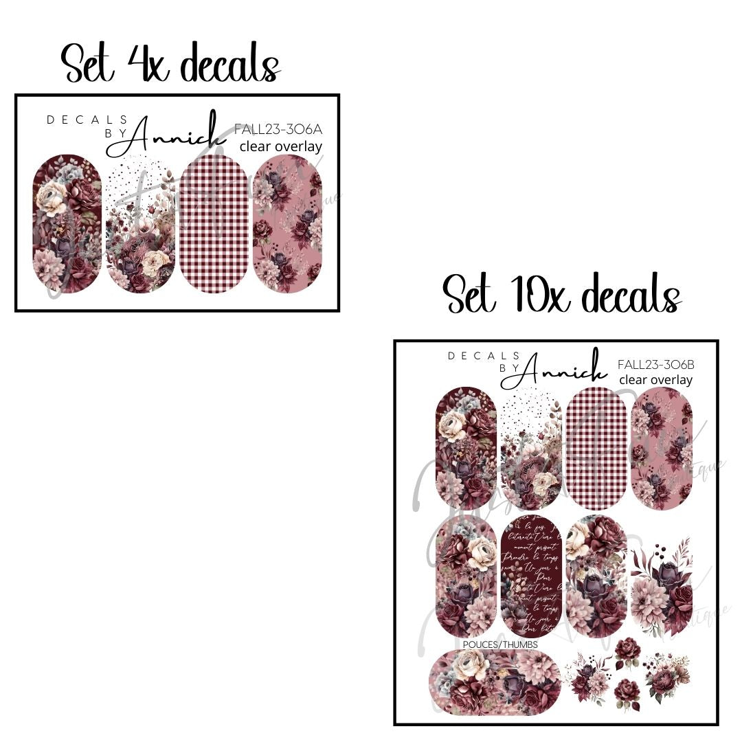 Fall decals for nails www.annickco.ca