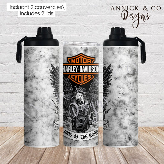HARLEY DAVIDSON 2in1 sport bottle www.annickco.ca