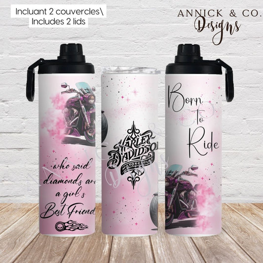 HARLEY DAVIDSON 2in1 sport bottle www.annickco.ca