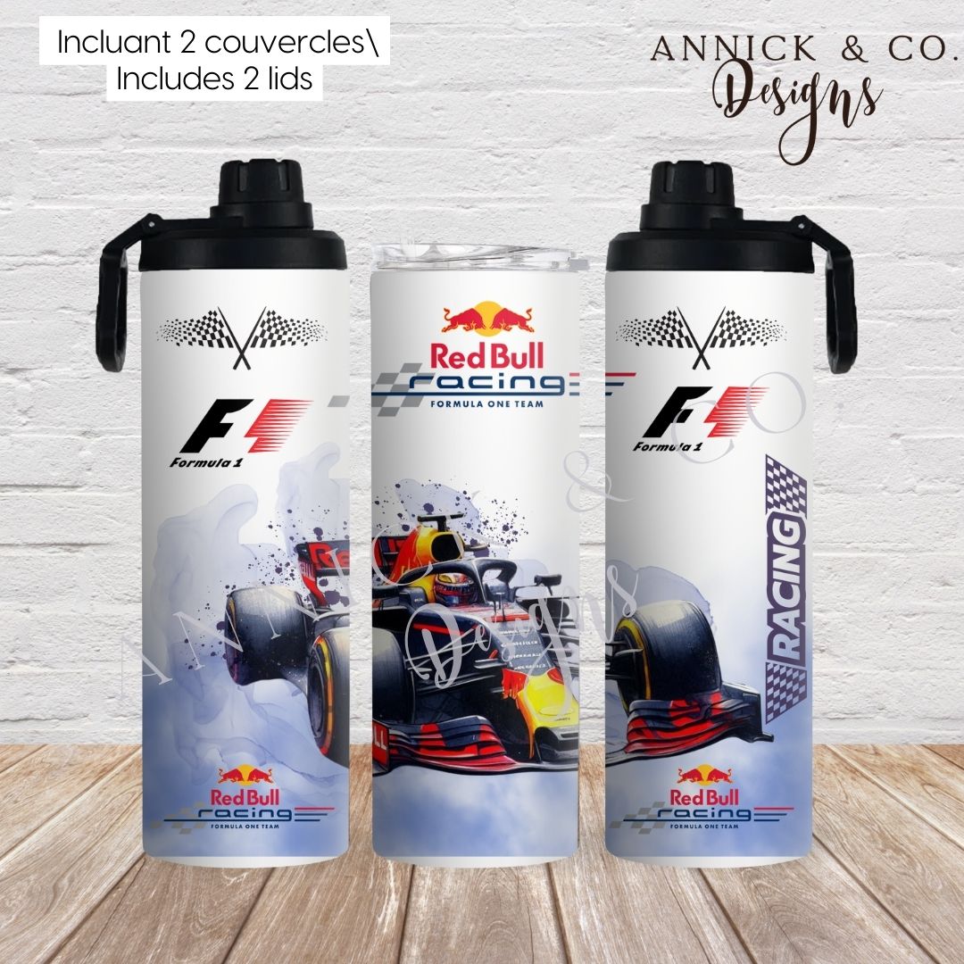 2in1 Sport Bottle- F1 Racing car
www.annickco.ca