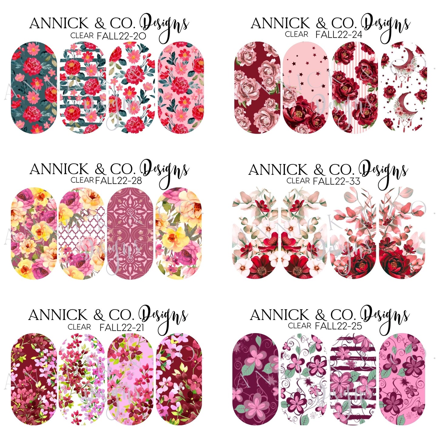 Decals for nails www.annickco.ca