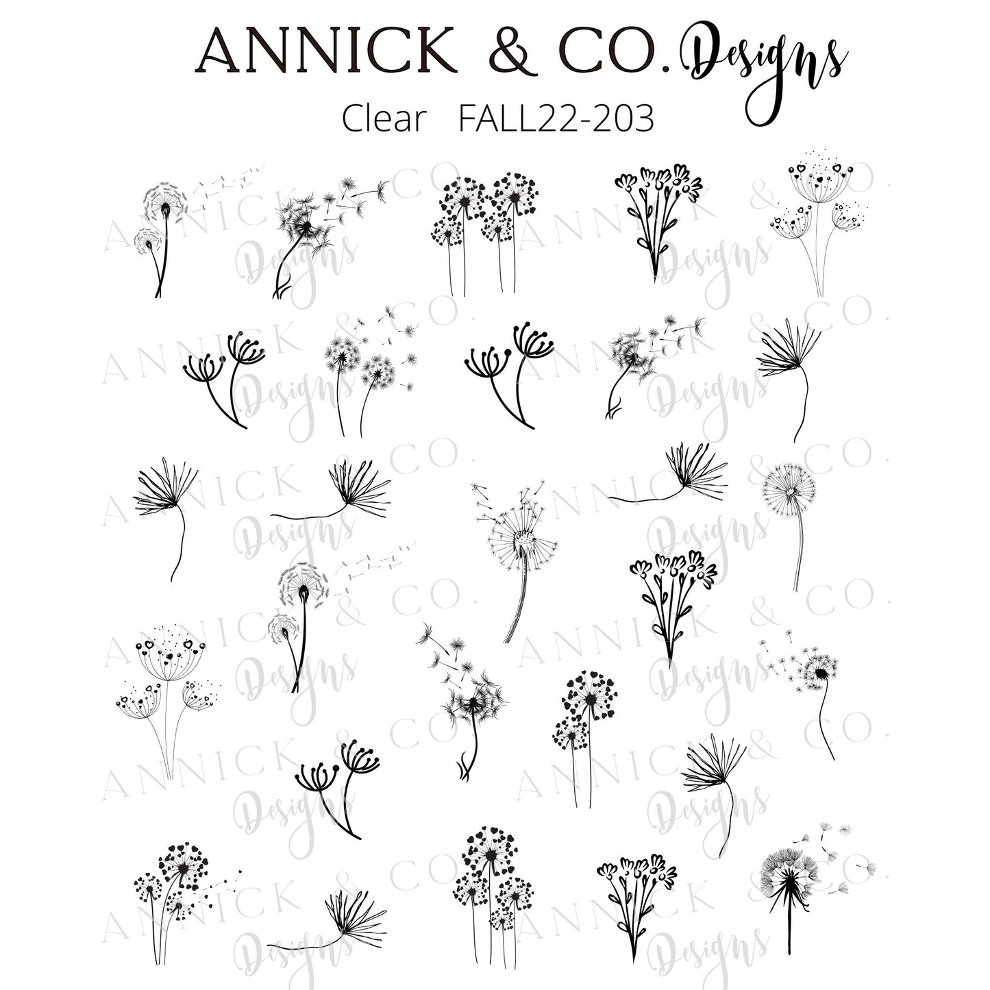 Decals for nails www.annickco.ca