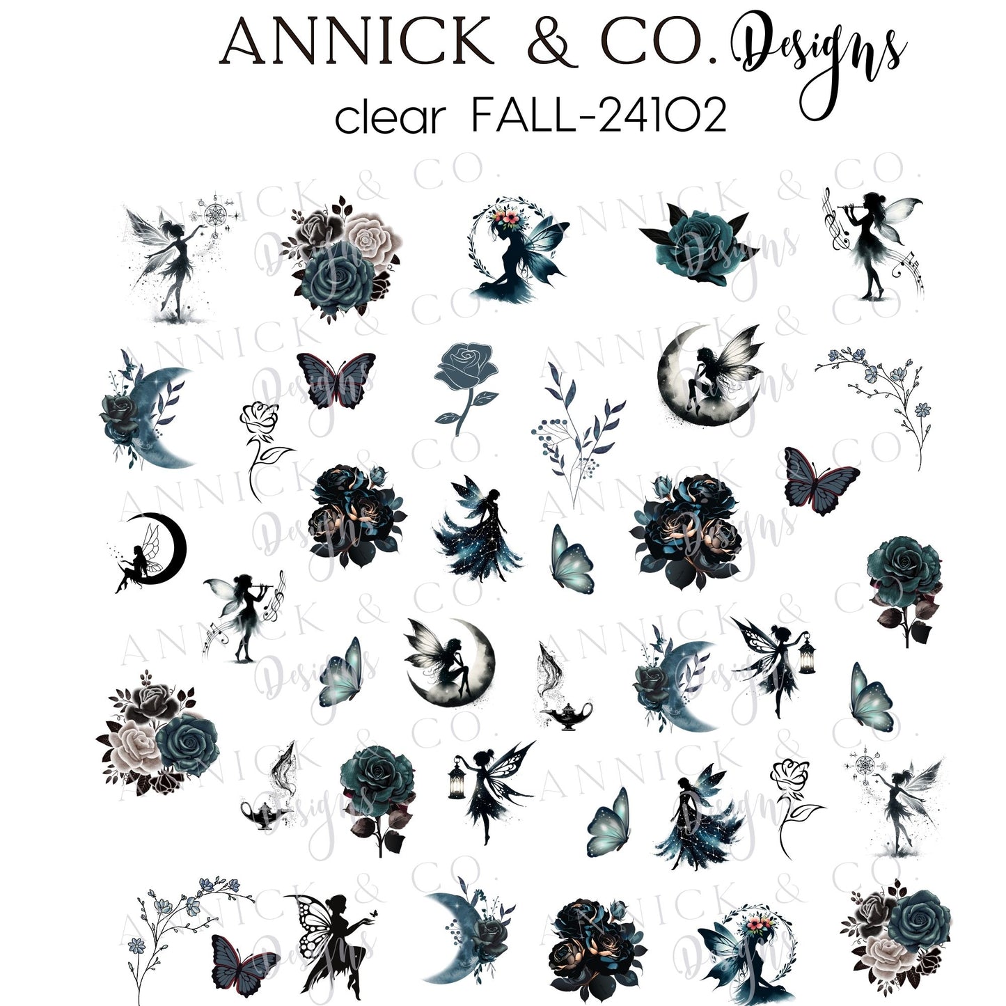 Nails decals www.annickco.ca