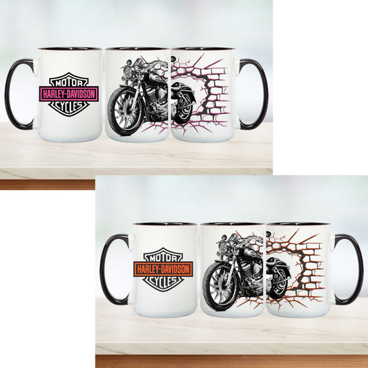 Harley Davidson mug www.annickco.ca