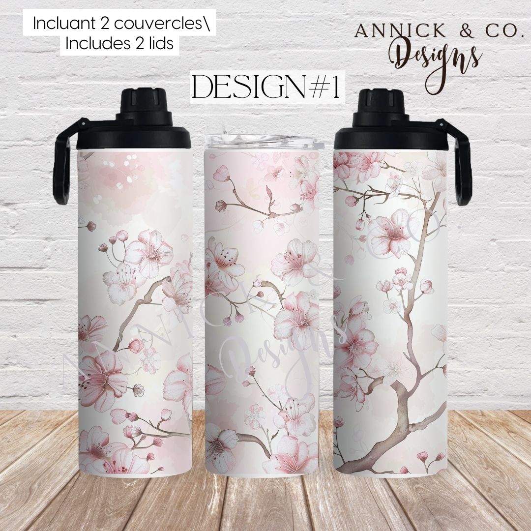 Sakura- Cherry Blossom 20oz 2in1 Tumbler