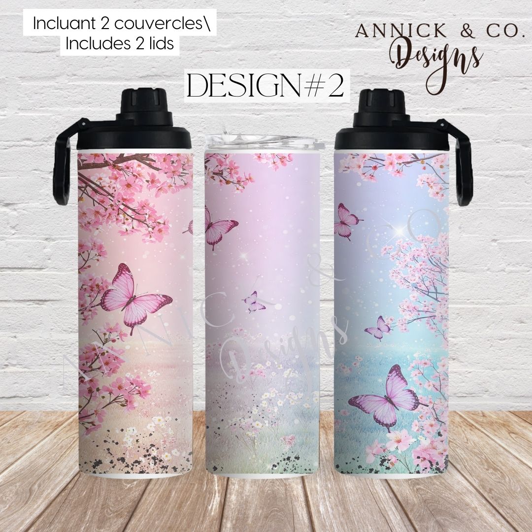 Sakura- Cherry Blossom 20oz 2in1 Tumbler