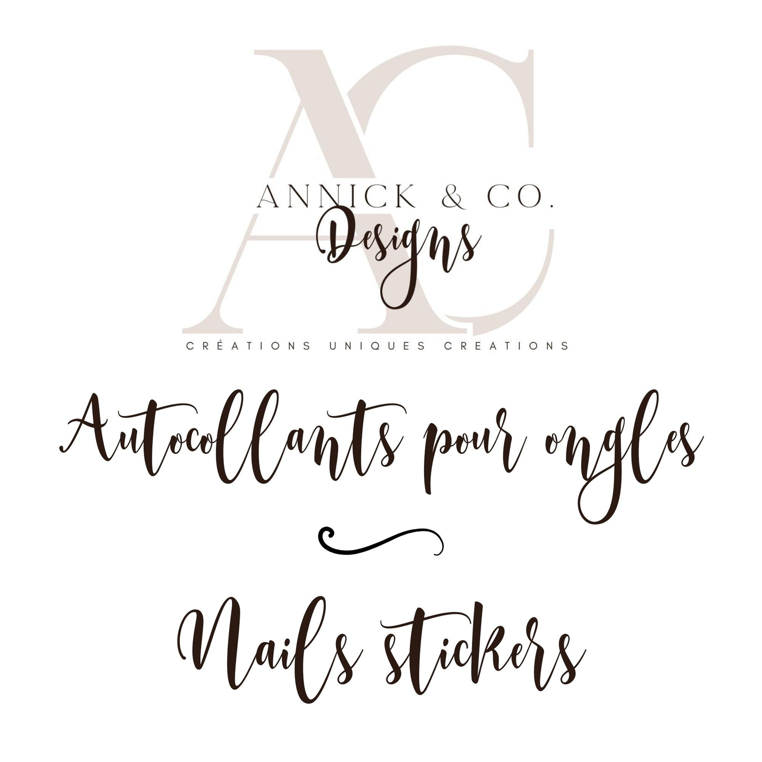 Autocollants pour ongles