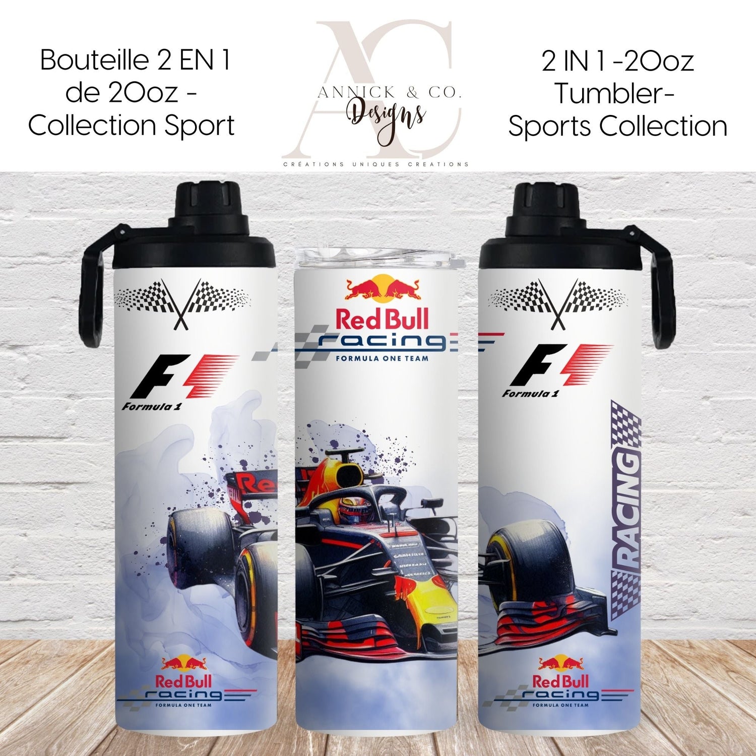 Bouteilles 2 EN 1 de 20oz-collection Sport