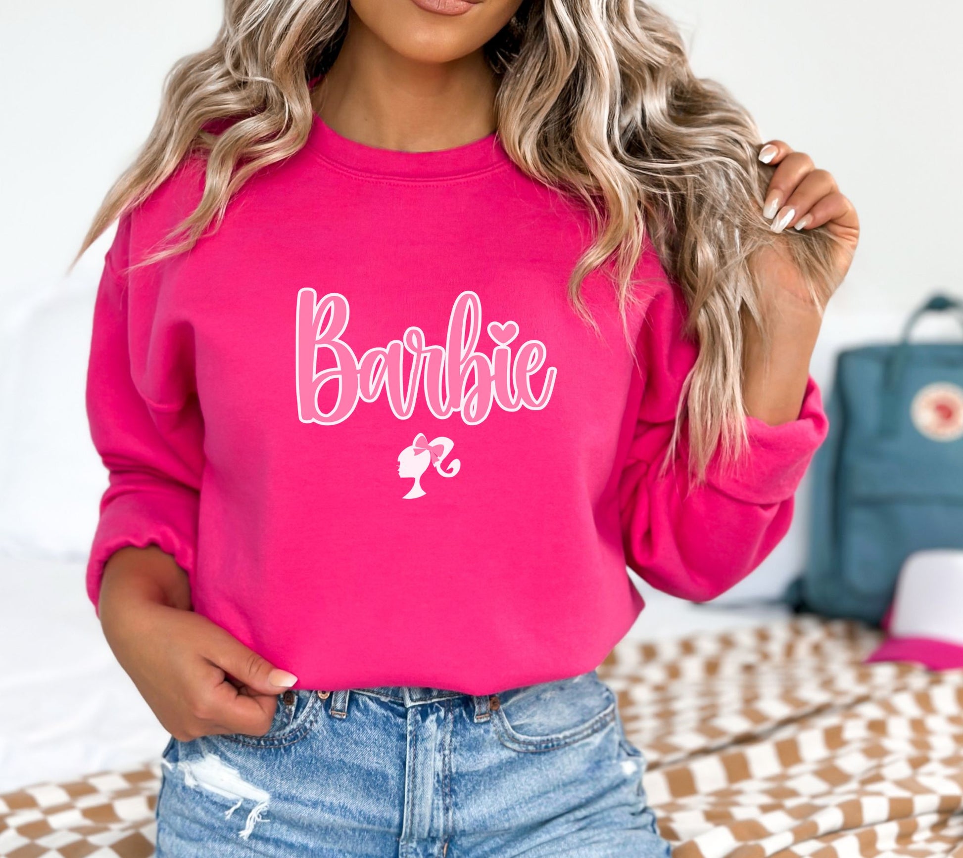 Barbie hoodie or sweatshirt www.annickco.ca