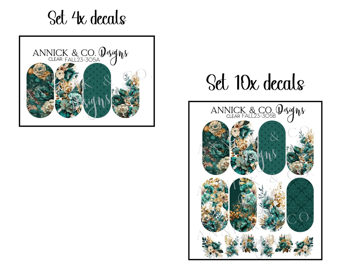 Decals for nails www.annickco.ca