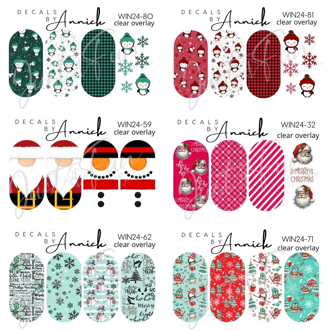 winter nails decals www.annickco.ca