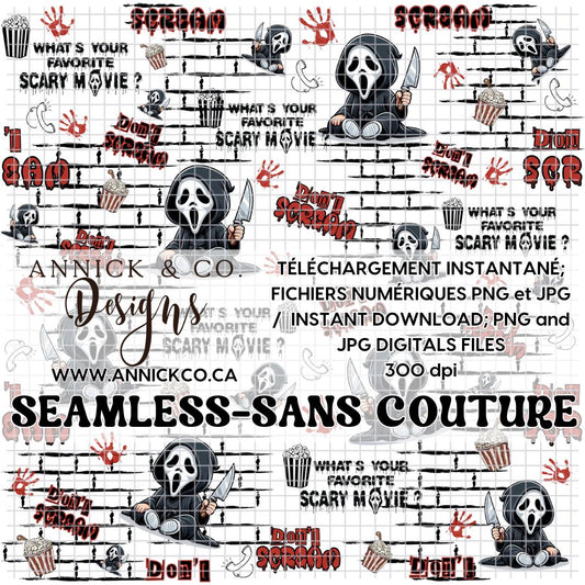 HALLOWEEN montres  - Fichier numérique PNG sans couture
