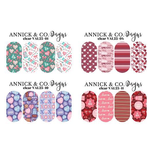 VALENTINE'S DAY Decals for nails