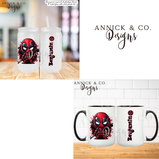 Deadpool mugs www.annickco.ca