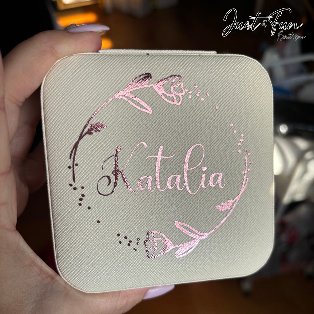 Personalized travel jewelry box www.annickco.ca
