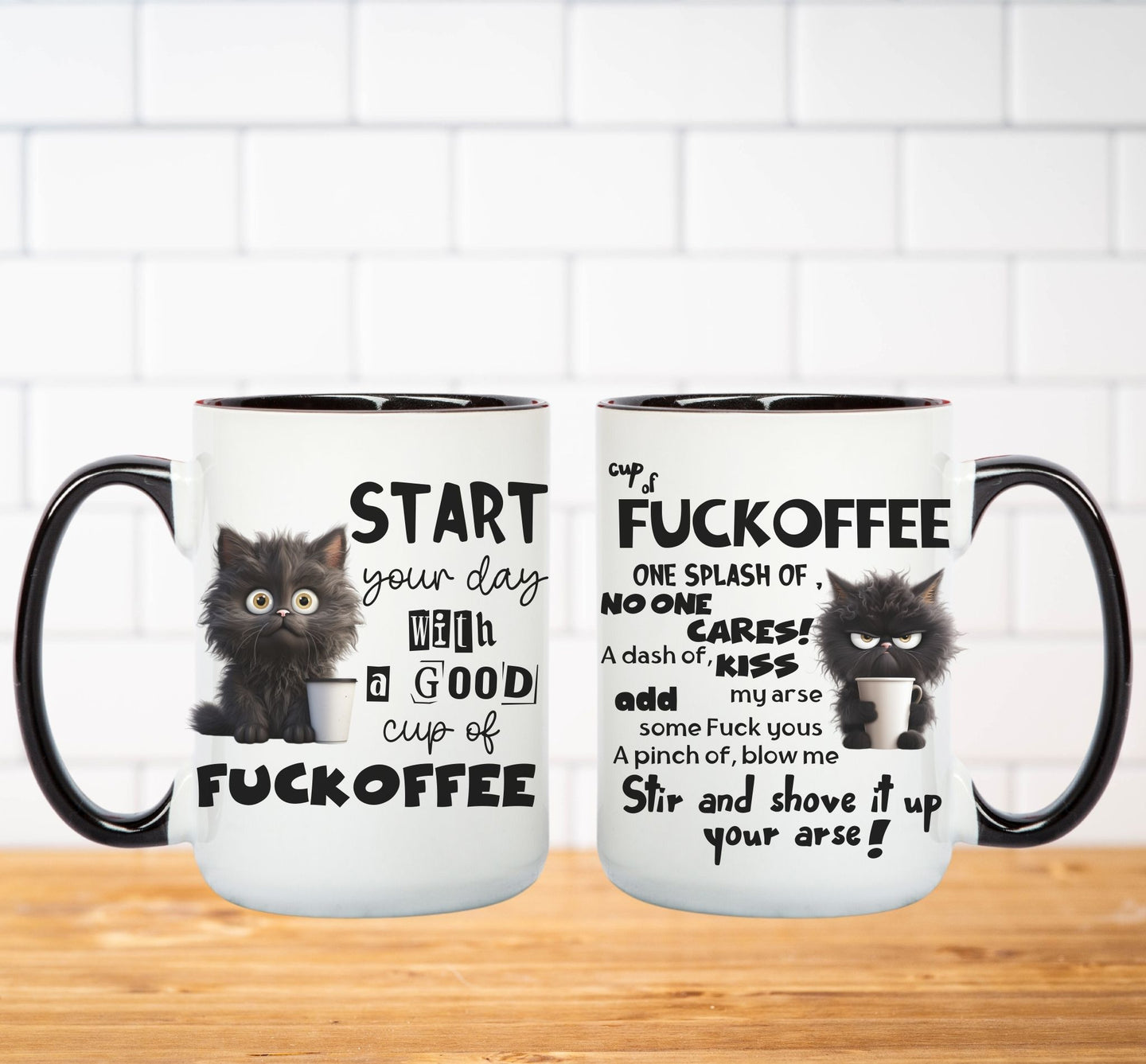 grumpy cat FUCKOFFEE www.annickco.ca