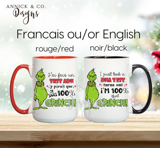15oz 100% The Grinch Mug 