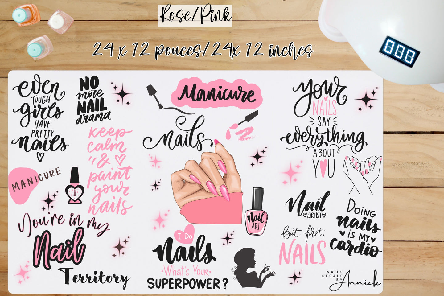 nail mats www.annickco.ca