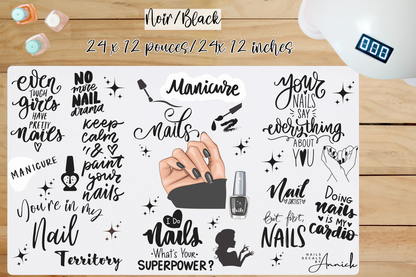 nail mats www.annickco.ca