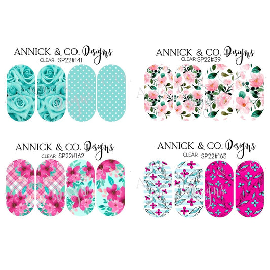 Spring nails decals www.annickco.ca