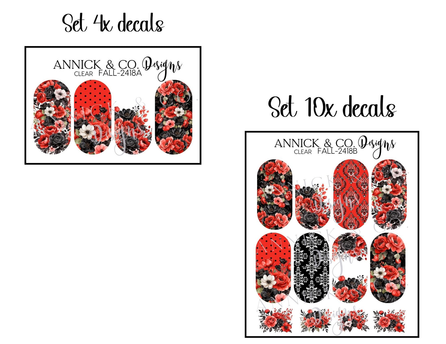 Decals for nails www.annickco.ca