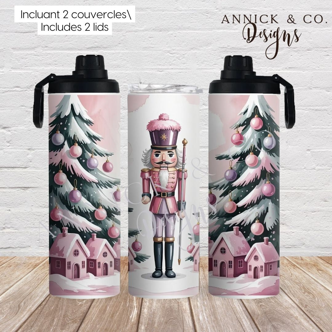 Nutcracker 20oz 2in1 Sports Bottle/tumbler