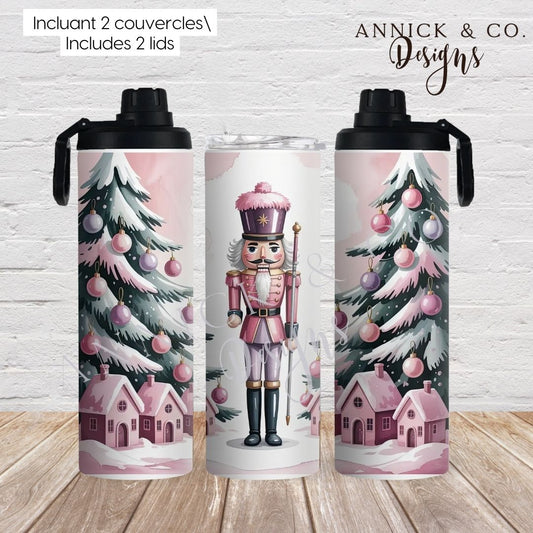 Nutcracker 20oz 2in1 Sports Bottle/tumbler