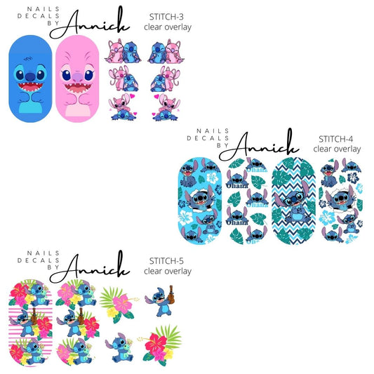 www.annickco.ca STITCH waterdecals for nails