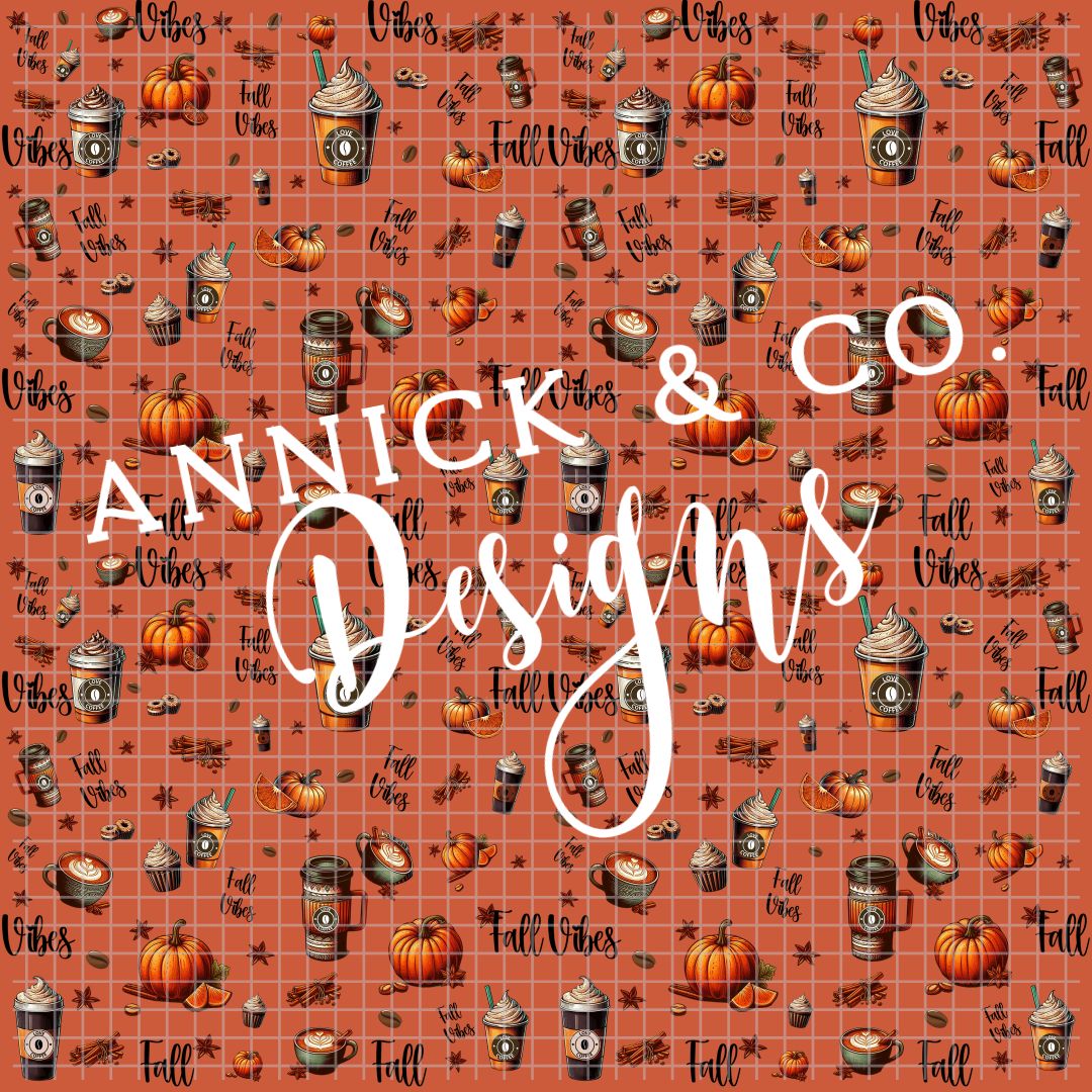 Fall Vibes - Fichier numérique PNG sans couture