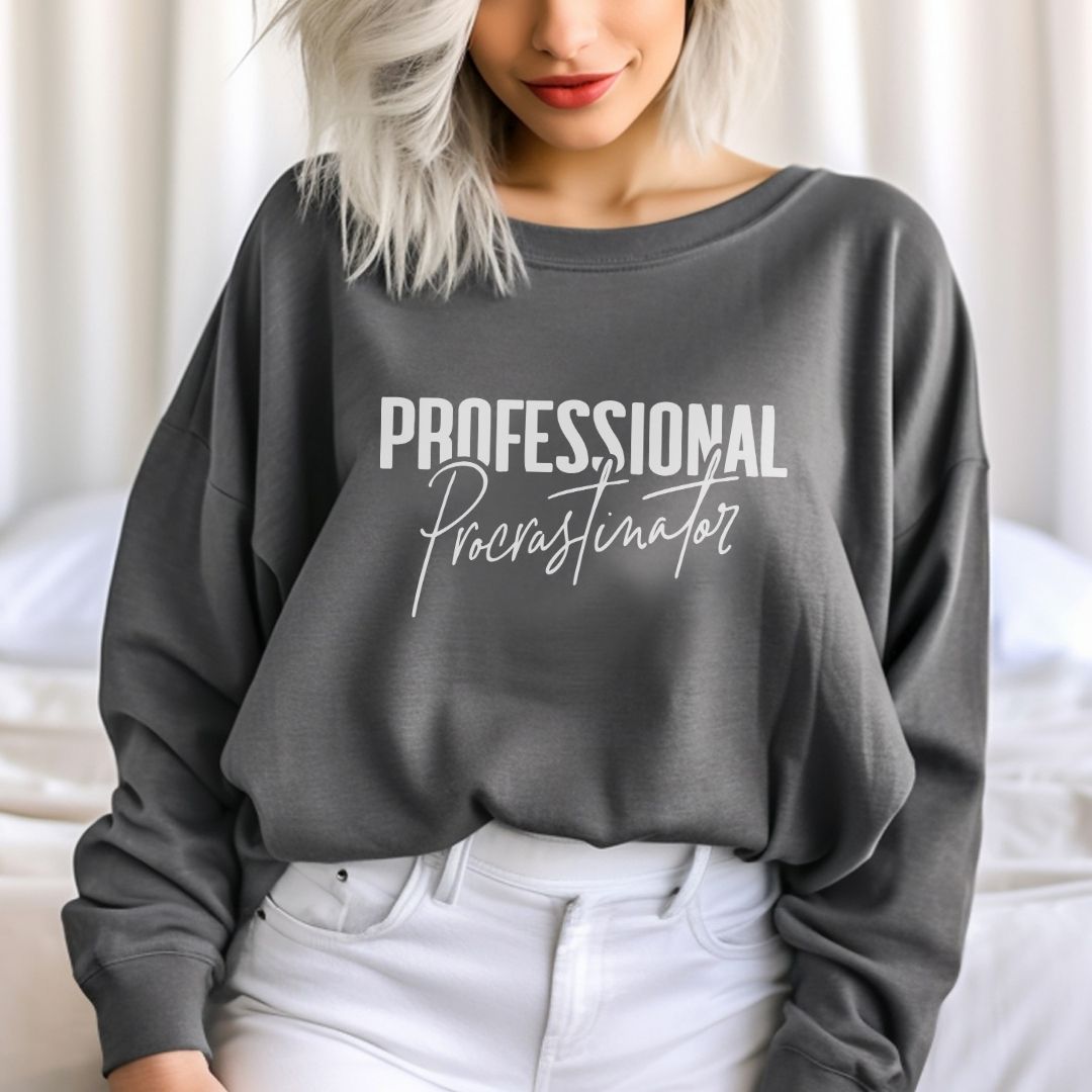 Professional Procrastinator Hoodie/sweatshirt www.annickco.ca