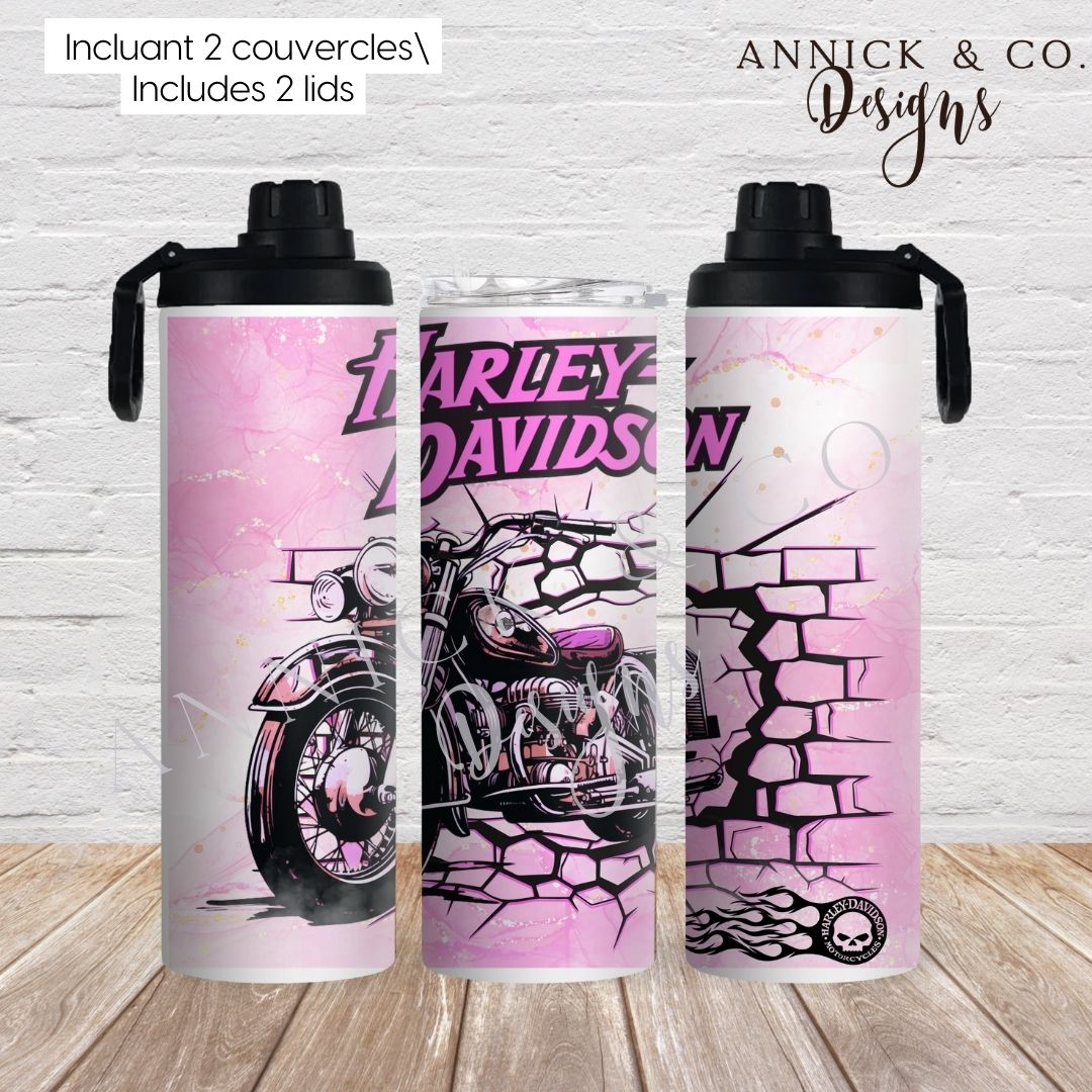 HARLEY DAVIDSON 2in1 sport bottle www.annickco.ca