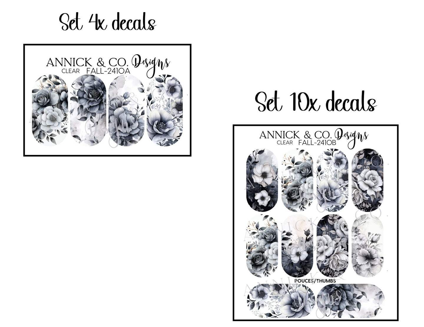 Decals for nails www.annickco.ca