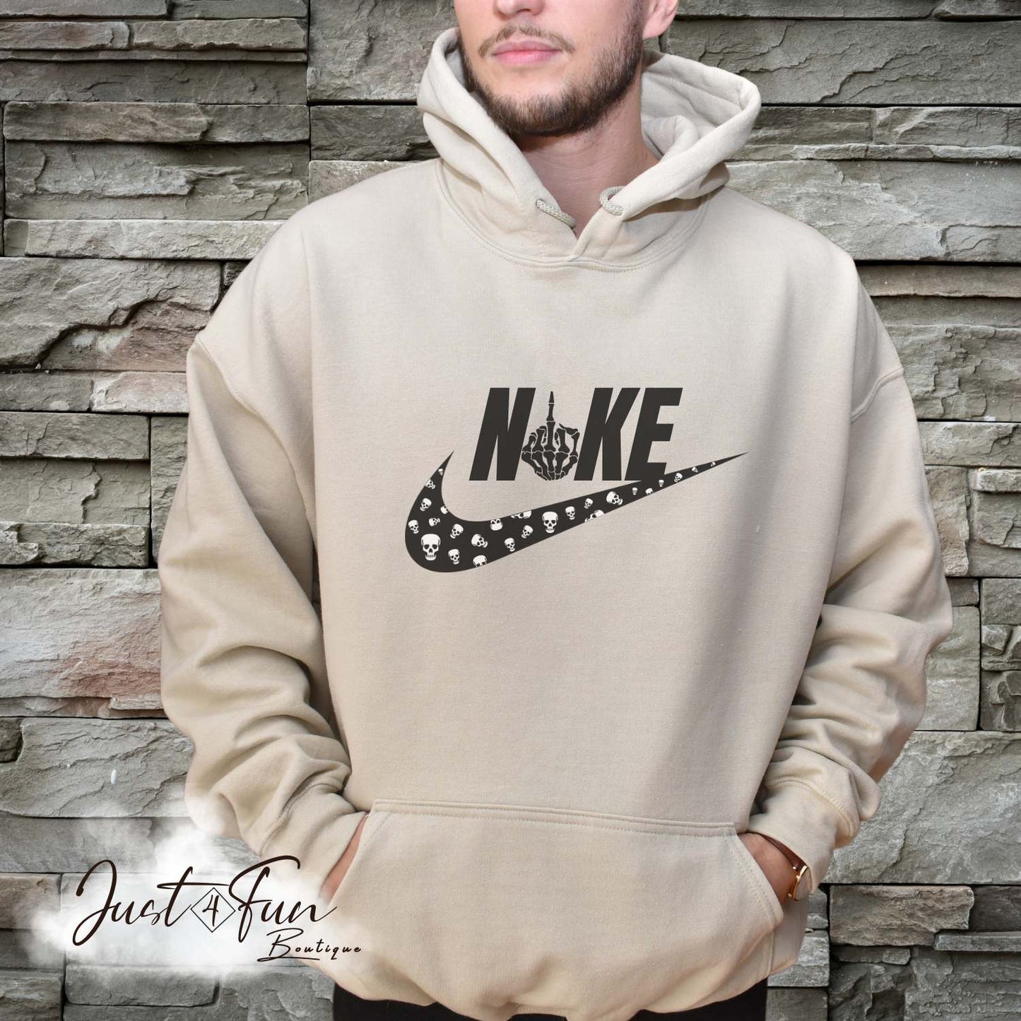 www.annickco.ca Nike Skull hoodie/sweatshirt