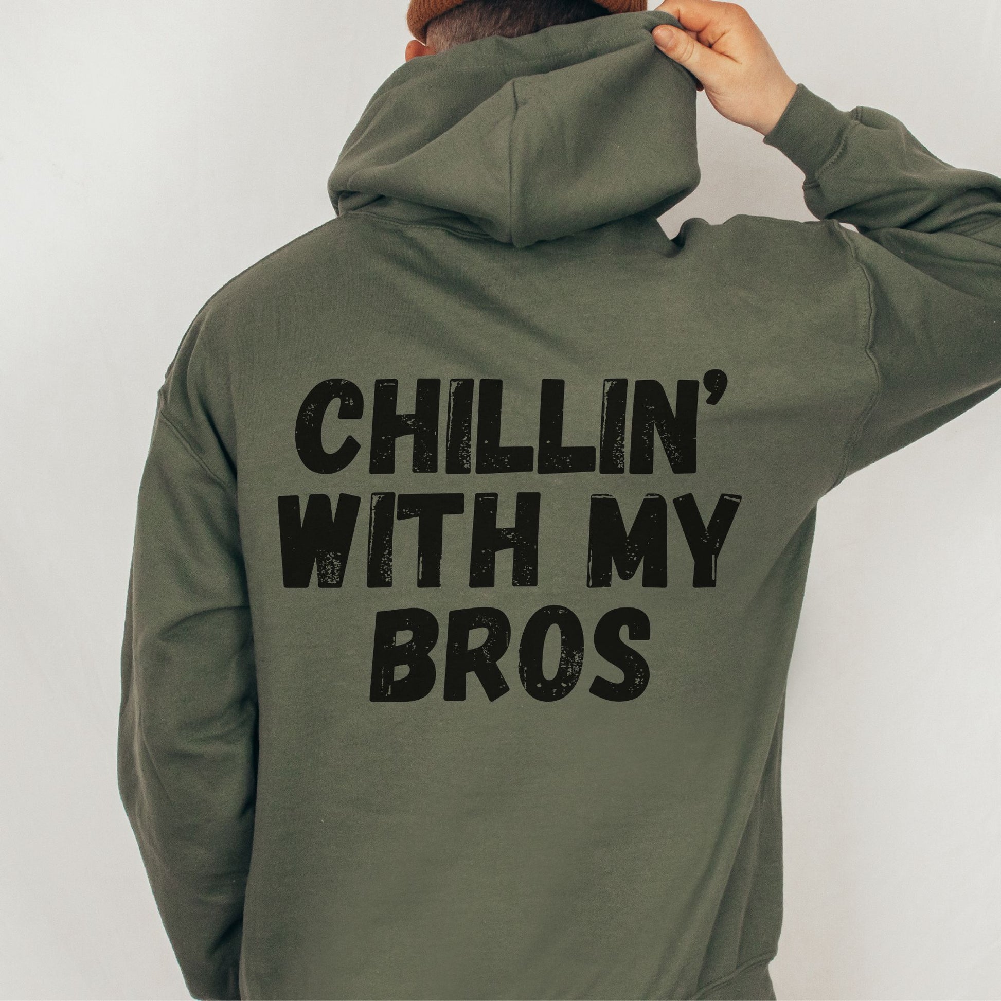 Chillin with my bros hoodie/Sweatshirt www.annickco.ca