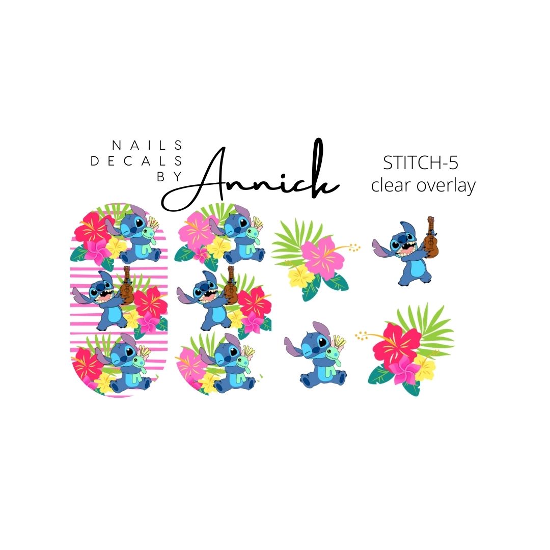 www.annickco.ca STITCH waterdecals for nails