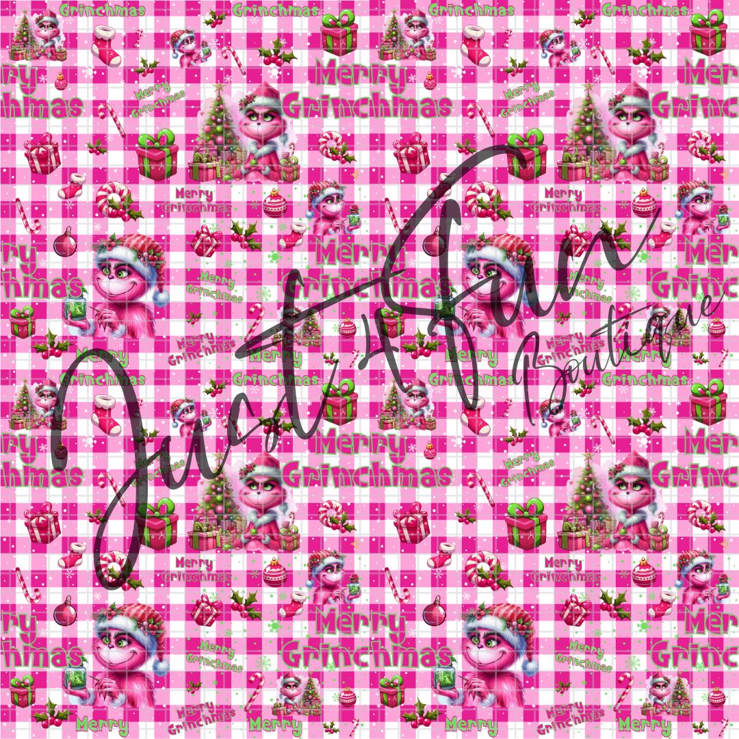 MERRY GRINCHMAS PINK PNG files www.annickco.ca