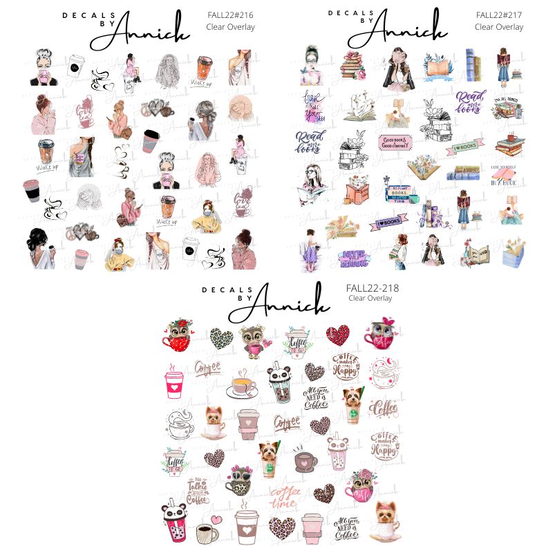 Waterslide decals for nails www.annickco.ca