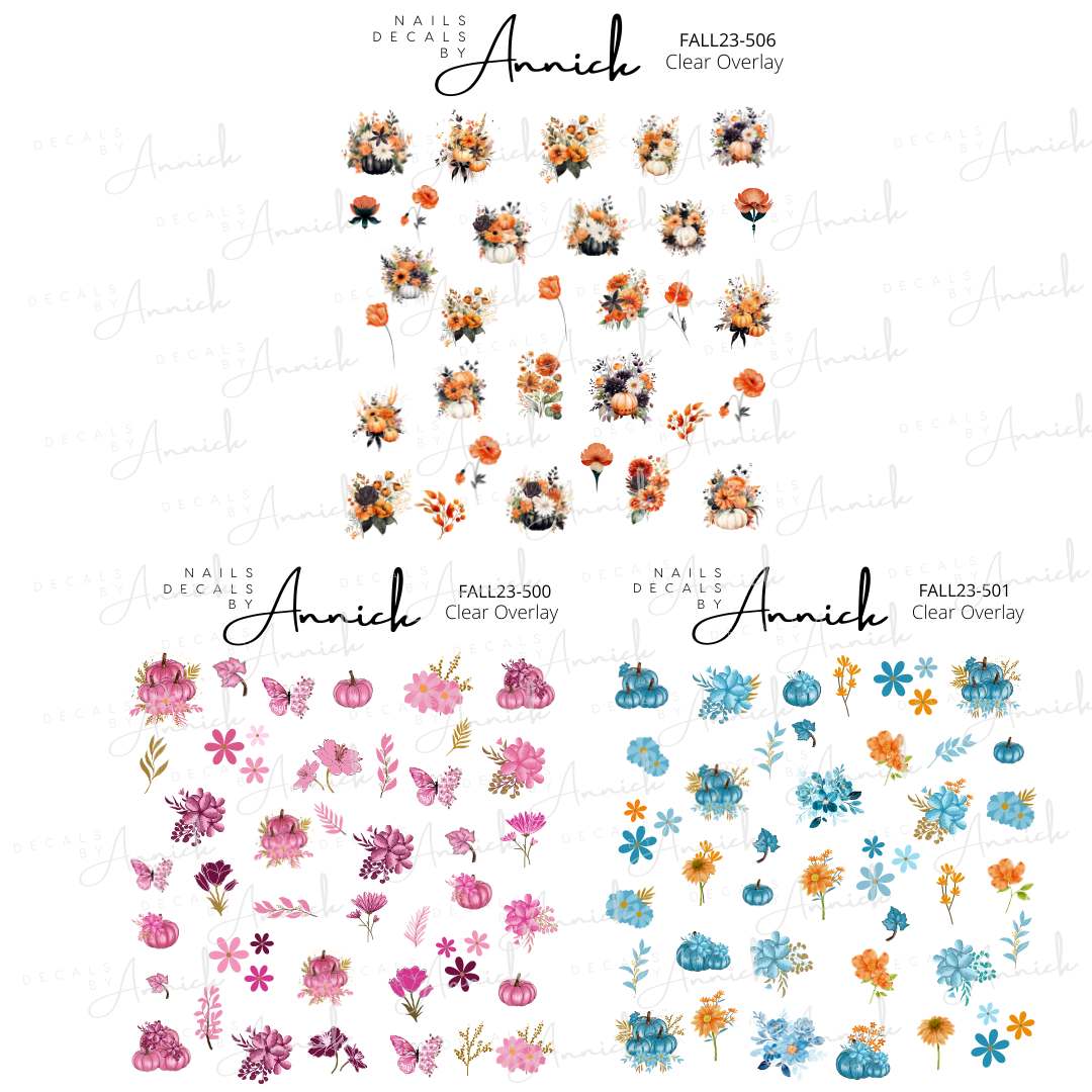 Waterslide decals for nails www.annickco.ca