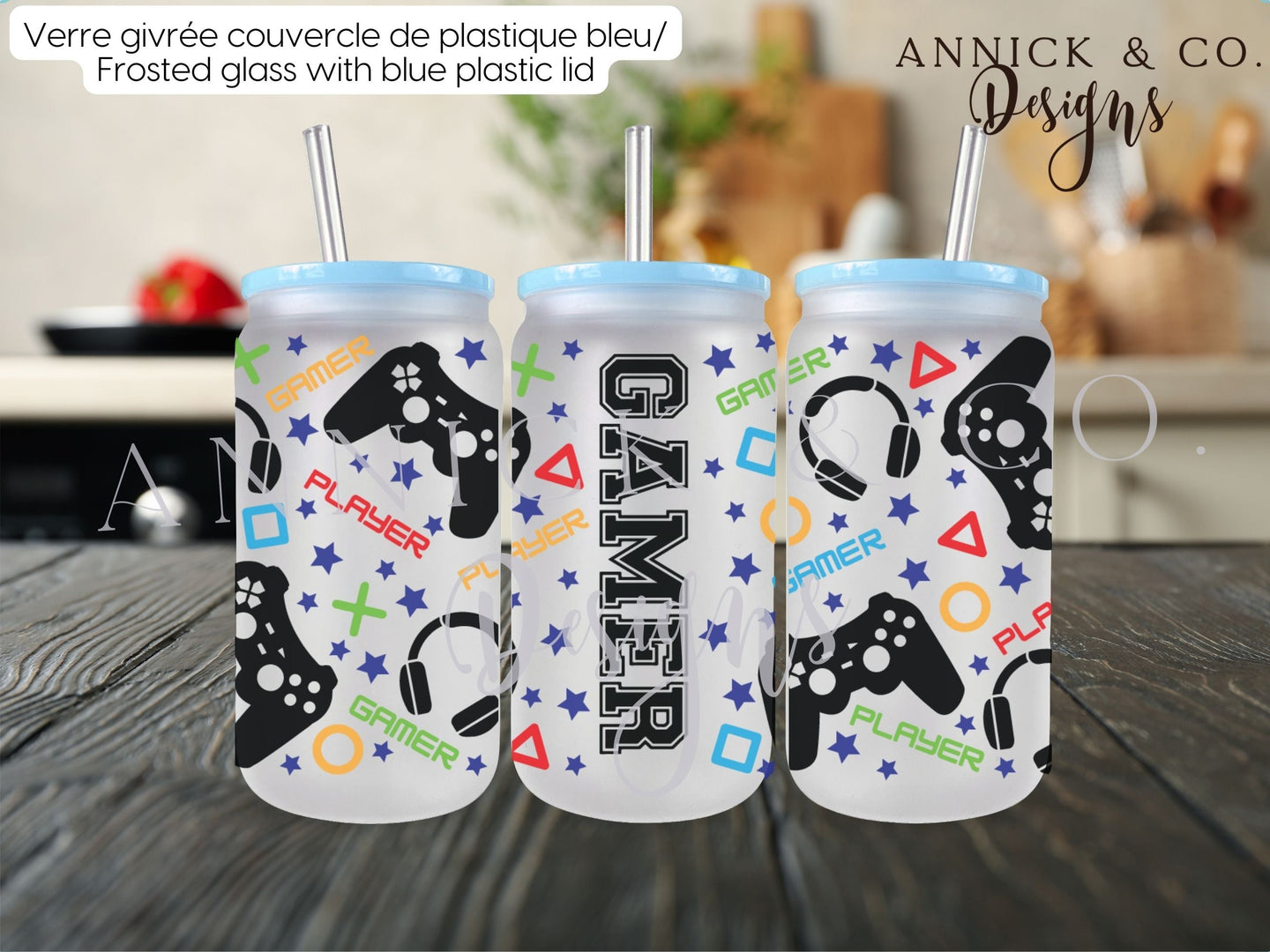 Gamer glass www.annickco.ca