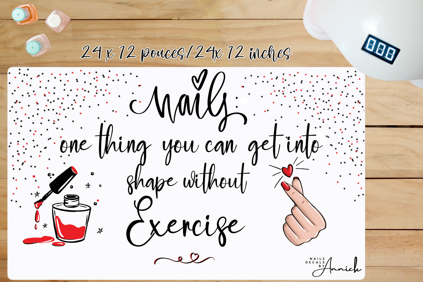 Nails mats www.annickco.ca