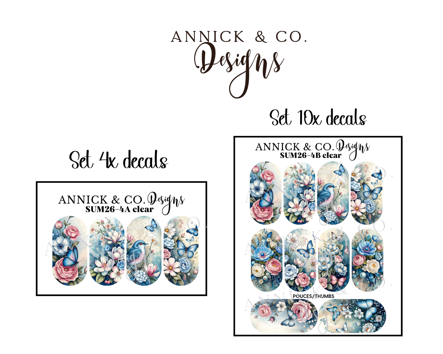 Décalcomanies florales pour ongles, nail art d'été, fleurs, manucure DIY facile