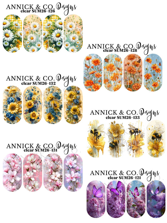 Décalques pour ongles, faciles à appliquer, nail art DIY, autocollants ongles pour débutant
