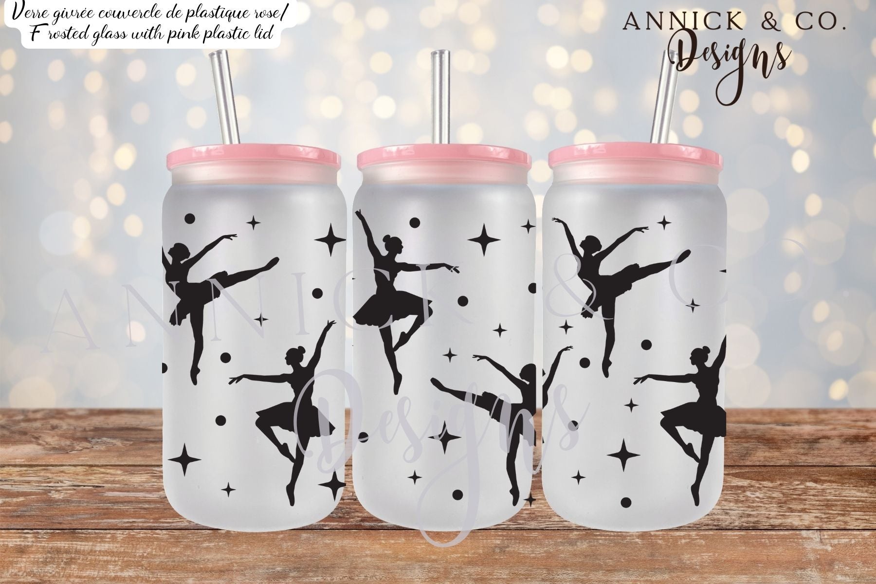 Ballet glass www.annickco.ca